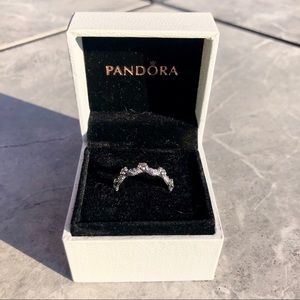 Pandora Flower Crown Ring